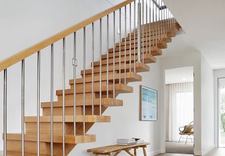 Resultado de imagem para escada de 2 lances  Stairs design modern, House  stairs, Stairs design