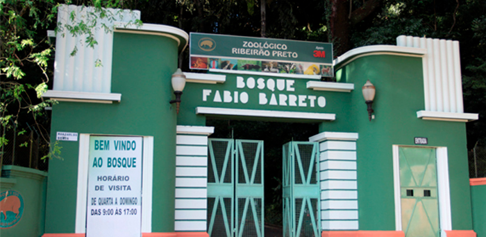 Imagem do Bosque Municipal Fábio Barreto.