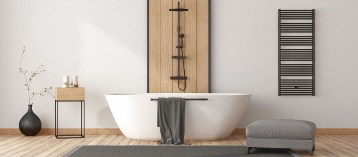 Banheiro minimalista