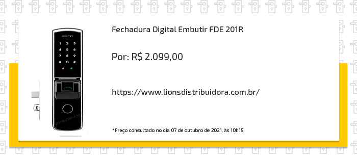 Fechadura FDE 201R